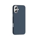Apple iPhone 16 Plus Uyumlu Kılıf M-safe Şarj Özellikli Karbon Fiber Görünümlü Zore Gros Kapak - 9