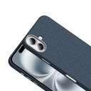 Apple iPhone 16 Plus Uyumlu Kılıf M-safe Şarj Özellikli Karbon Fiber Görünümlü Zore Gros Kapak - 10