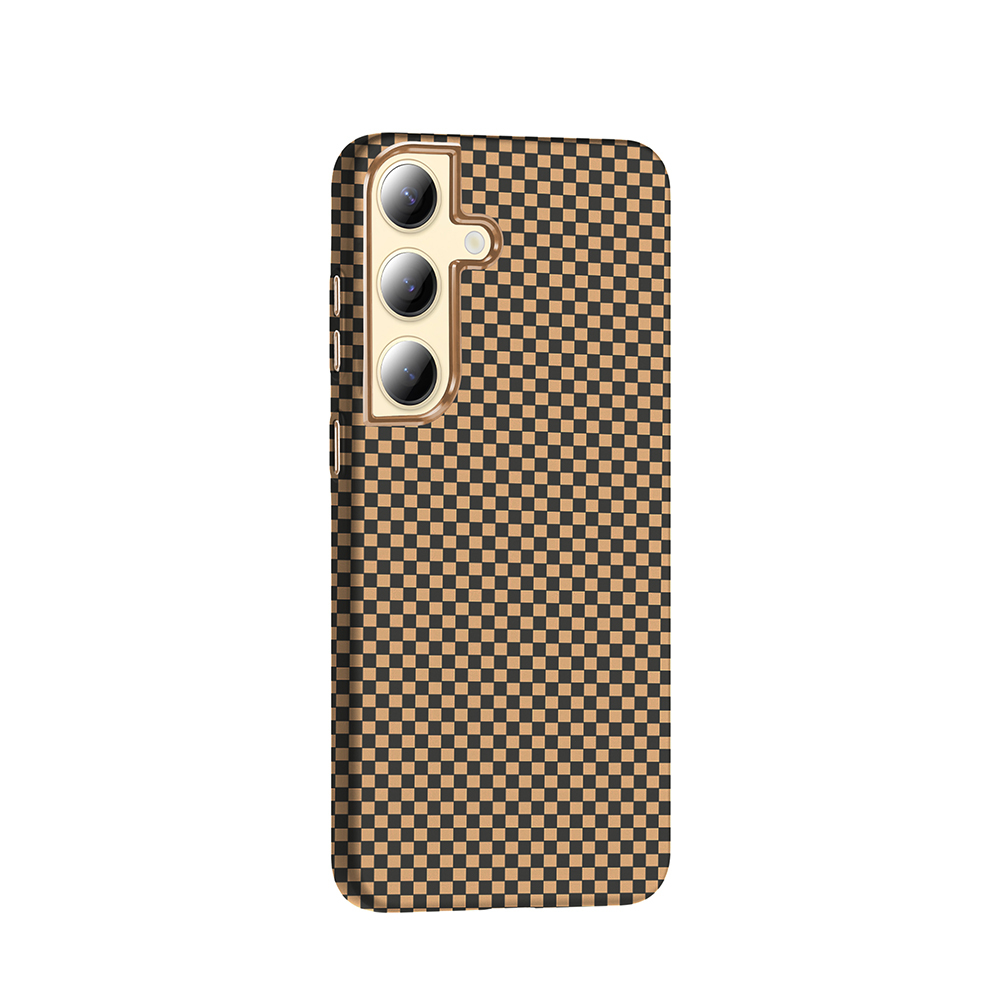 Samsung Galaxy S24 Uyumlu Kılıf M-safe Şarj Özellikli Karbon Fiber Görünümlü Zore Gros Kapak - 11
