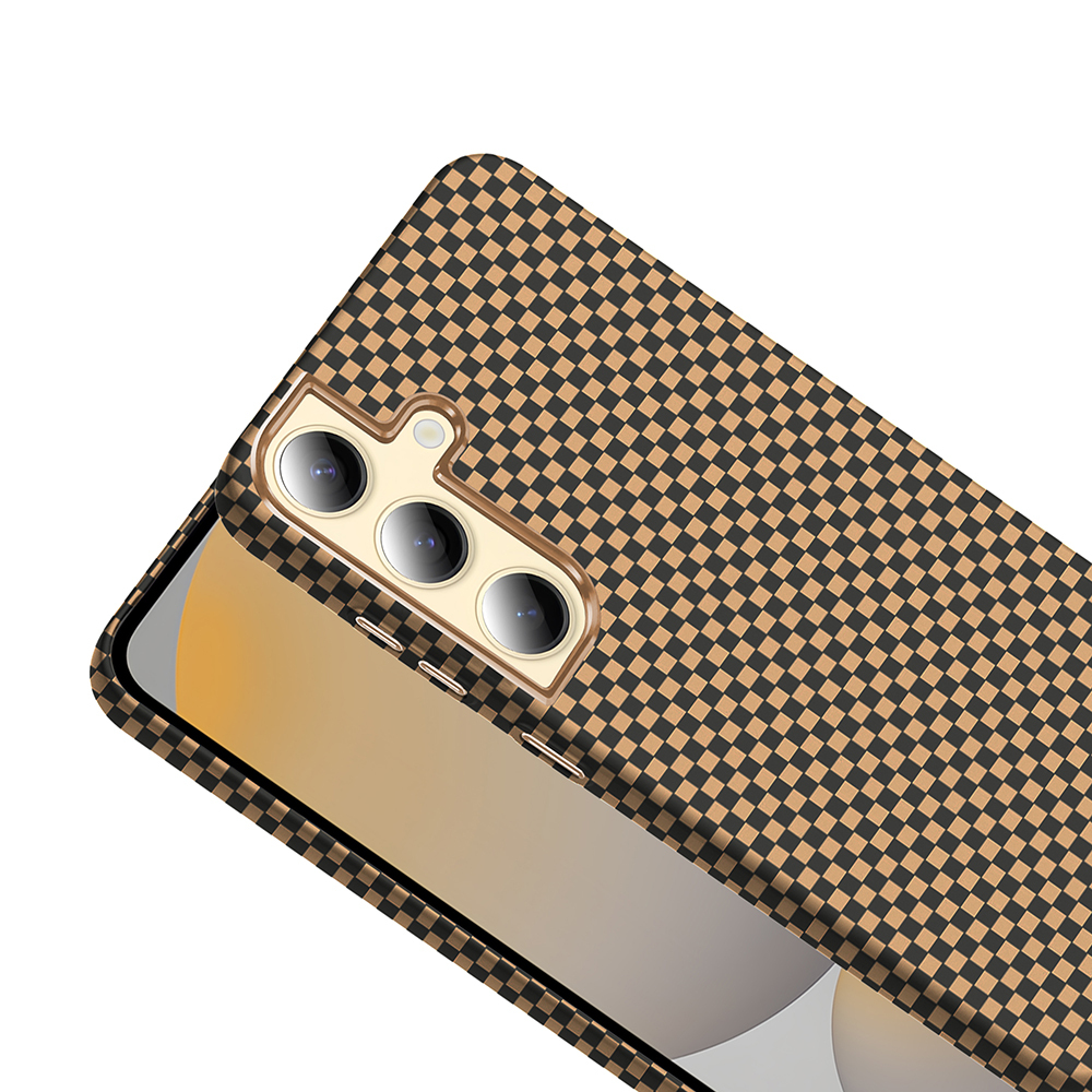 Samsung Galaxy S24 Uyumlu Kılıf M-safe Şarj Özellikli Karbon Fiber Görünümlü Zore Gros Kapak - 12