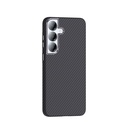 Samsung Galaxy S25 Uyumlu Kılıf M-safe Şarj Özellikli Karbon Fiber Görünümlü Zore Gros Kapak - 8