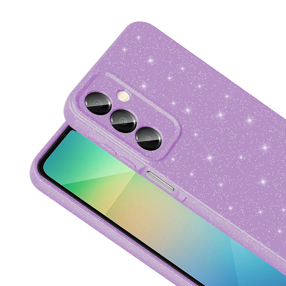 Samsung Galaxy A16 Uyumlu Kılıf Kamera Korumalı Simli Lüks Zore Koton Kapak - 7