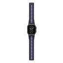 Apple Watch 7 45mm Uyumlu Skinarma Gemini Serisi TPU Magnetik Silikon Kordon - 7