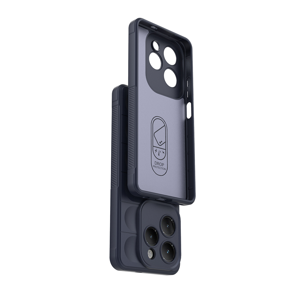 Infinix Hot 40 Uyumlu Kılıf Esnek TPU Oyuklu Arka Yüzey Tasarımlı Zore Etnik Silikon Kapak - 19