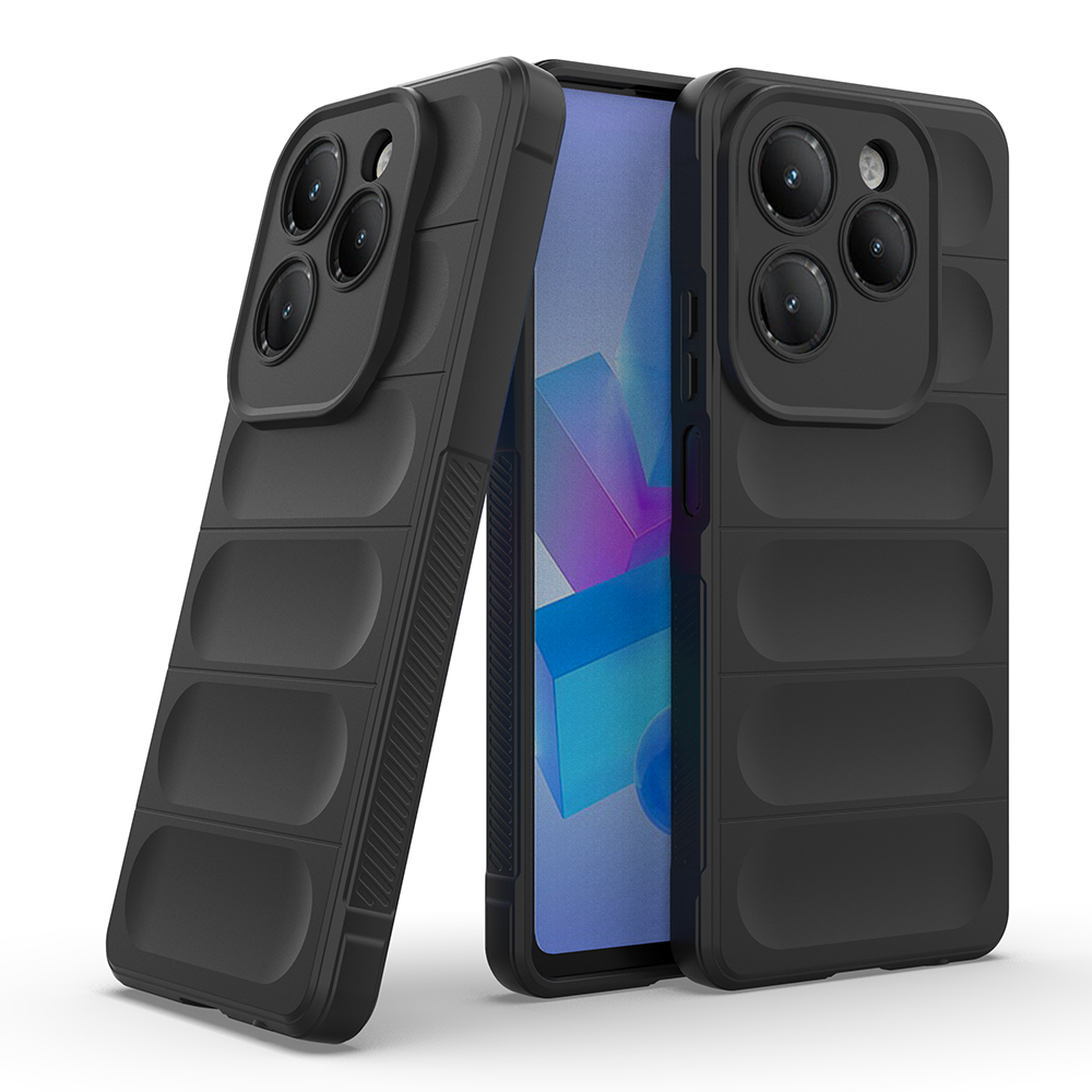 Infinix Hot 40 Pro Uyumlu Kılıf Esnek TPU Oyuklu Arka Yüzey Tasarımlı Zore Etnik Silikon Kapak - 2