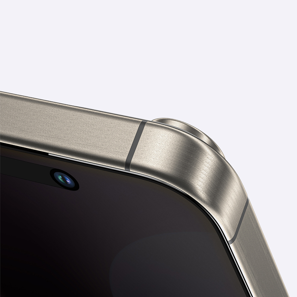Apple iPhone 16 Pro Uyumlu Amazingthing Radix Privacy Parmak İzi Bırakmayan Temperli Cam Ekran Koruyucu - 5
