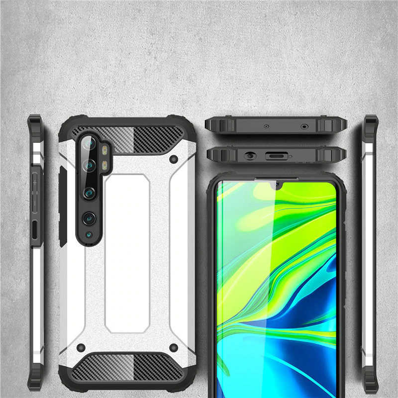 Xiaomi Mi Note 10 Uyumlu Kılıf Zore Crash Silikon Kapak - 6
