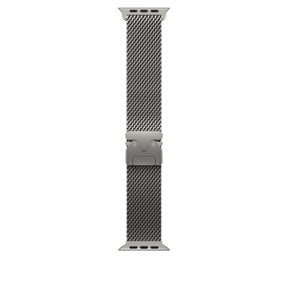 Apple Watch Ultra 49mm Uyumlu Zore KRD-100 Titanyum Hasır Kordon - 5