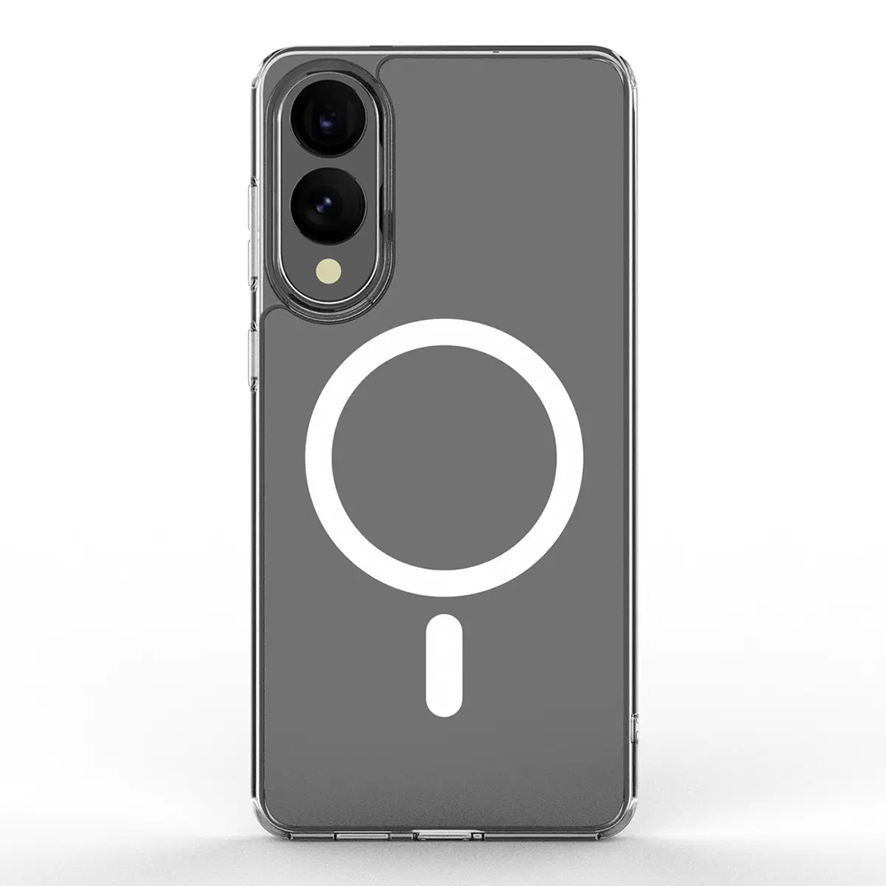 Samsung Galaxy S25 Edge Uyumlu Kılıf Kamera Korumalı M-safe Sert PC Zore Porto Kapak - 2