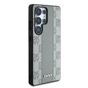 Samsung Galaxy S25 Ultra Uyumlu Kılıf DKNY Orjinal Lisanslı M-safe Şarj Özellikli 3D Yazılı Checkered Pattern Kapak - 9