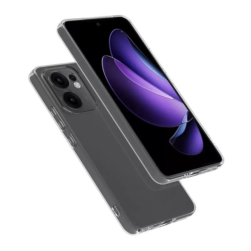 Oppo Reno Uyumlu 13F 5G Kılıf Zore Süper Silikon Kapak - 2