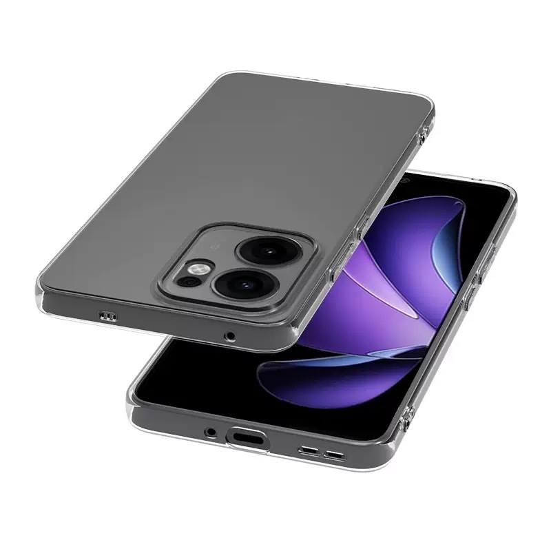 Oppo Reno Uyumlu 13F 5G Kılıf Zore Süper Silikon Kapak - 3
