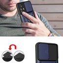 Xiaomi Mi 12 Lite Uyumlu Kılıf Magnetik Standlı Kamera Korumalı Zore Sürgülü Vega Kapak - 5