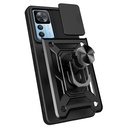 Xiaomi Mi 12T Uyumlu Kılıf Magnetik Standlı Kamera Korumalı Zore Sürgülü Vega Kapak - 2