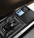 Xiaomi Mi 12T Uyumlu Kılıf Magnetik Standlı Kamera Korumalı Zore Sürgülü Vega Kapak - 7