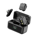 Wiwu Wi-WM005 2in1 Type-C ve Lightning Portlu ANC Özellikli Kablosuz Yaka Mikrofonu - 5