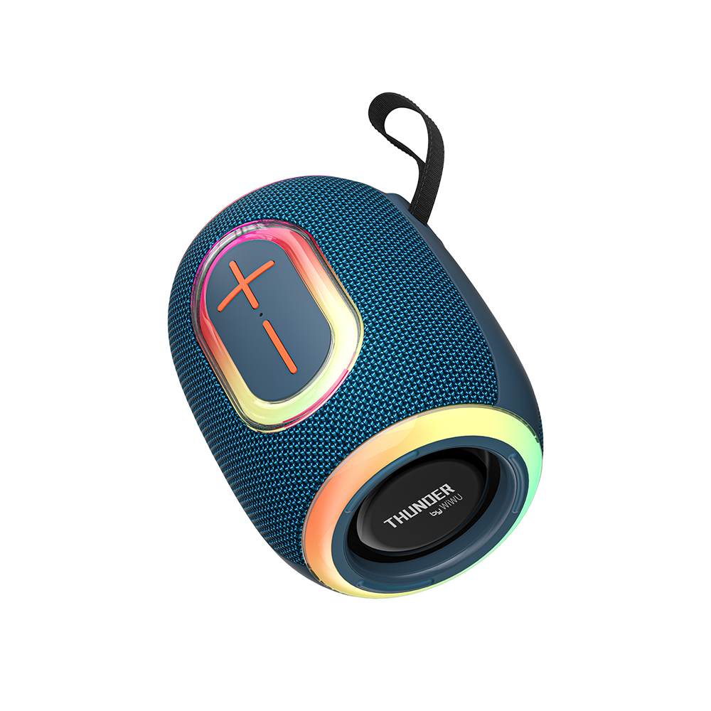 Wiwu H9 RGB Işıklı Askılı TWS Bluetooth Speaker Hoparlör v5.3 10W - 1