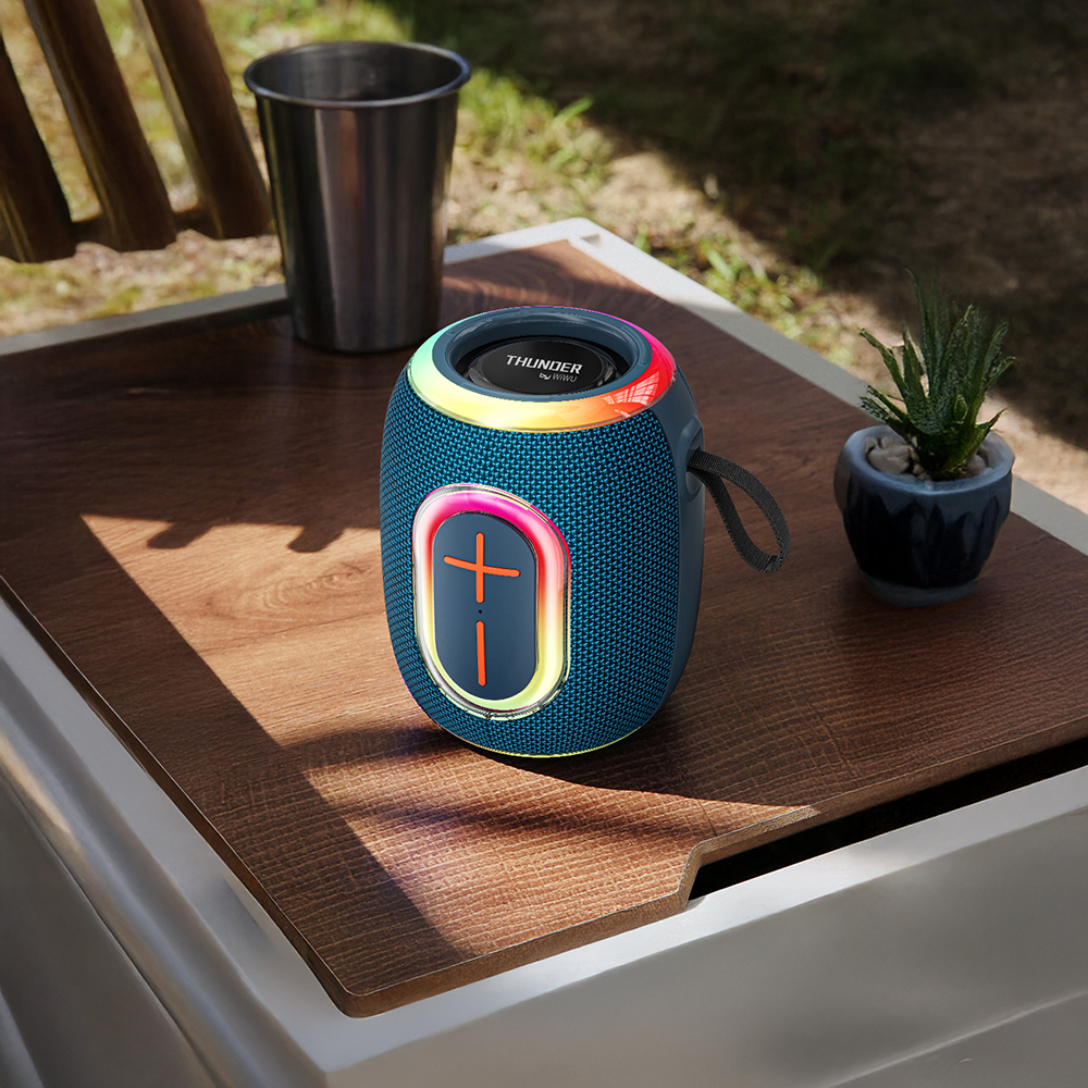 Wiwu H9 RGB Işıklı Askılı TWS Bluetooth Speaker Hoparlör v5.3 10W - 13