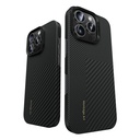 Apple iPhone 16 Pro Max Uyumlu Kılıf Magsafe Şarj Özellikli Karbon Fiber Benks Yeni Seri Montage ArmorAir Kevlar Kapak - 1