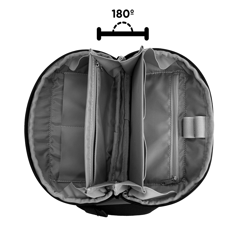Lenyes LB571 Su Geçirmez Aşınmaya ve Çizilmeye Dayanıklı Aksesuar Çantası 25cm - 2