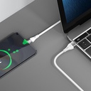 Recci RS11C Swift Serisi USB-A to Type-C 3A Hızlı Şarj Özellikli Data ve Şarj Kablosu 1M - 1