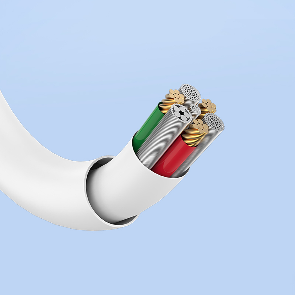 Recci RS11C Swift Serisi USB-A to Type-C 3A Hızlı Şarj Özellikli Data ve Şarj Kablosu 1M - 5