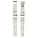 Apple Watch Ultra 49mm Uyumlu Zore KRD-145 Metal Tokalı Silikon Kordon - 11