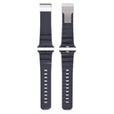 Apple Watch 10 46mm Uyumlu Zore KRD-145 Metal Tokalı Silikon Kordon - 10