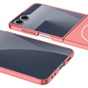 Samsung Galaxy Z Flip Uyumlu 7 Kılıf Wireless Şarj Özellikli Zore Kıpta M-safe Kapak - 12