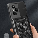 Honor 400 Uyumlu Pro Kılıf Magnetik Standlı Kamera Korumalı Zore Sürgülü Vega Kapak - 4