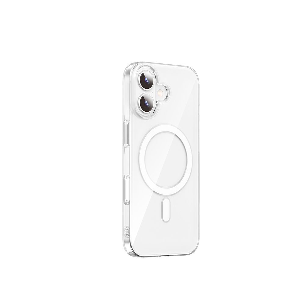 Apple iPhone 17 Kılıf M-safe Şarj Özellikli Wiwu YXK-207 Invisible Pro Sert PC Kapak - 2