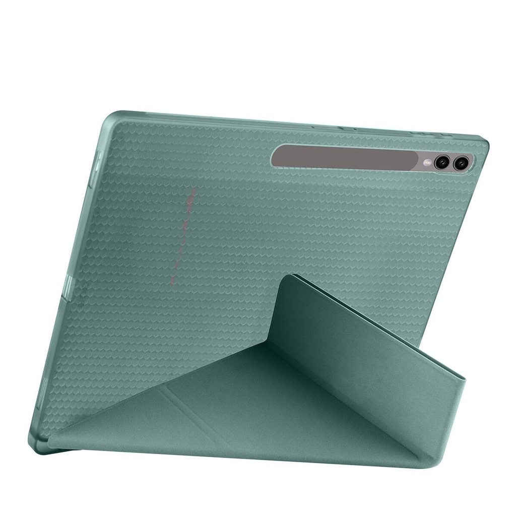 Galaxy Tab S11 Ultra SM-X930 Kılıf Zore Tri Folding Kalem Bölmeli Standlı Kılıf - 20
