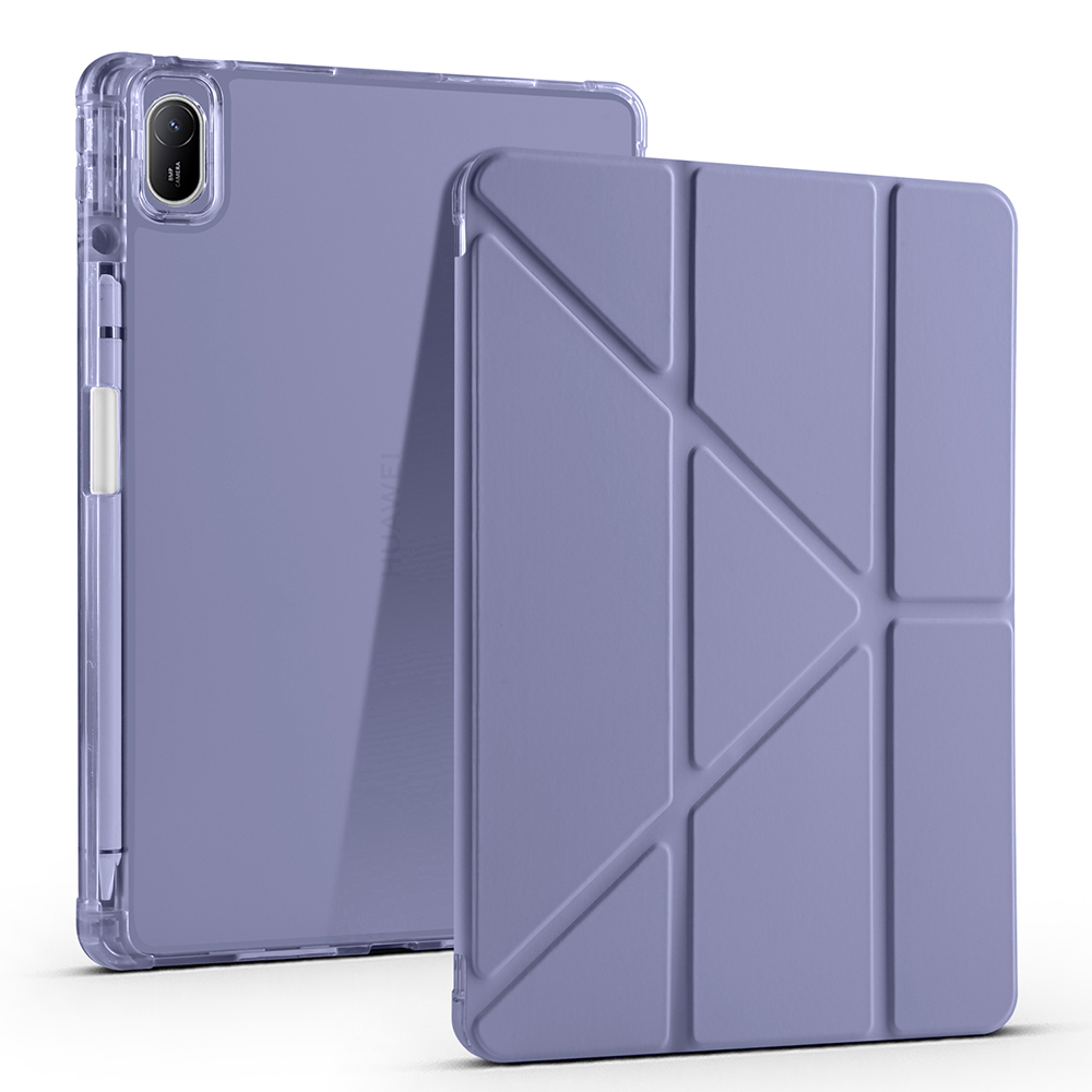 Huawei Matepad SE 11 Uyumlu Kılıf Zore Tri Folding Kalem Bölmeli Standlı Kılıf - 49
