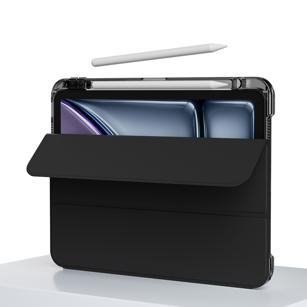 ​Apple iPad Air 11 2024 Uyumlu Kılıf Magnetik Ayrılabilen Airbagli Zore Sliding Tablet Kılıfı - 26