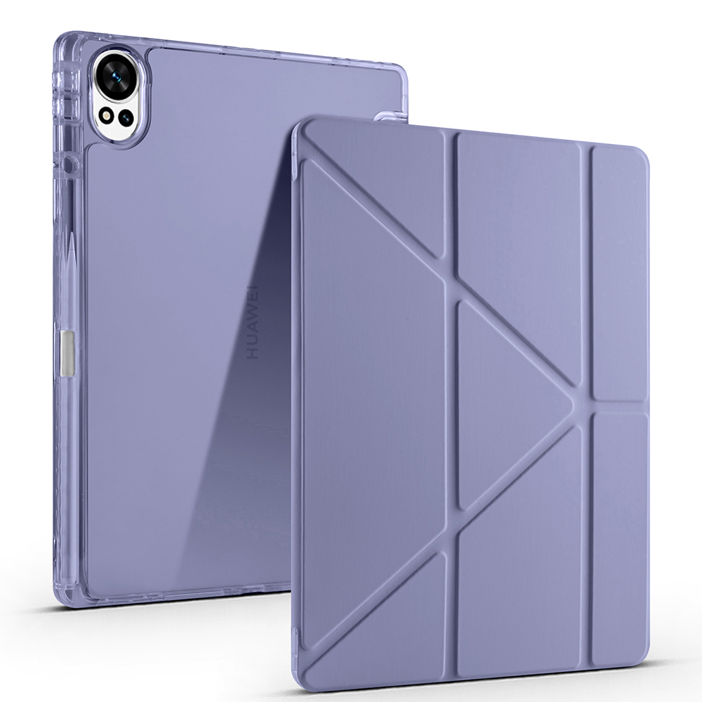 Huawei Matepad 12X Uyumlu Kılıf Zore Tri Folding Kalem Bölmeli Standlı Kılıf - 7