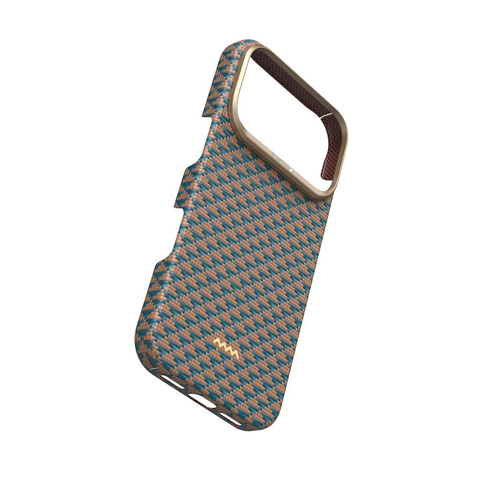 Apple iPhone 17 Pro Uyumlu Kılıf M-safe Şarj Özellikli Raptic Aramid Skin Origin Serisi Kapak - 20