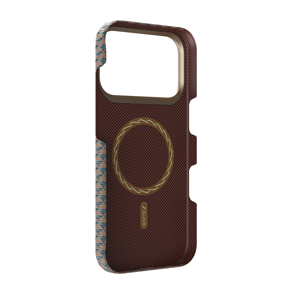 Apple iPhone 17 Pro Max Uyumlu Kılıf M-safe Şarj Özellikli Raptic Aramid Skin Origin Serisi Kapak - 11