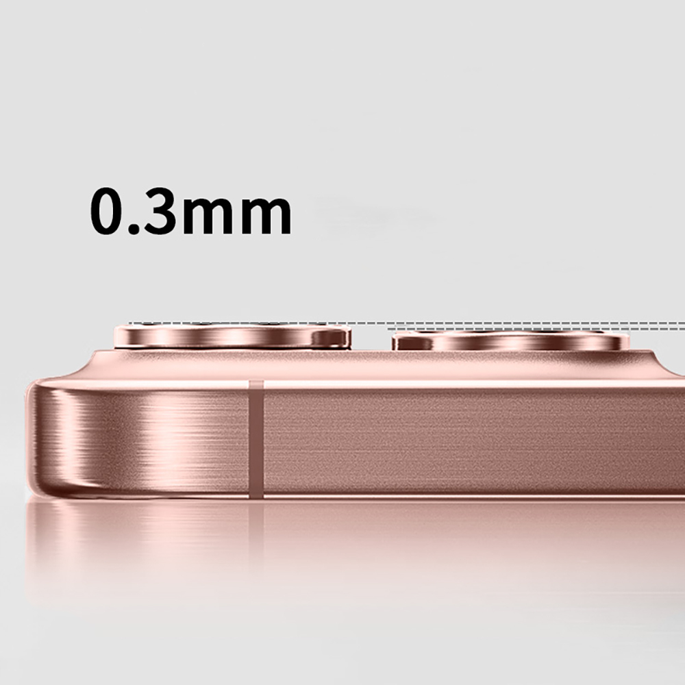 Apple iPhone 13 Uyumlu Zore Mikro Kamera Lens Koruyucu - 8