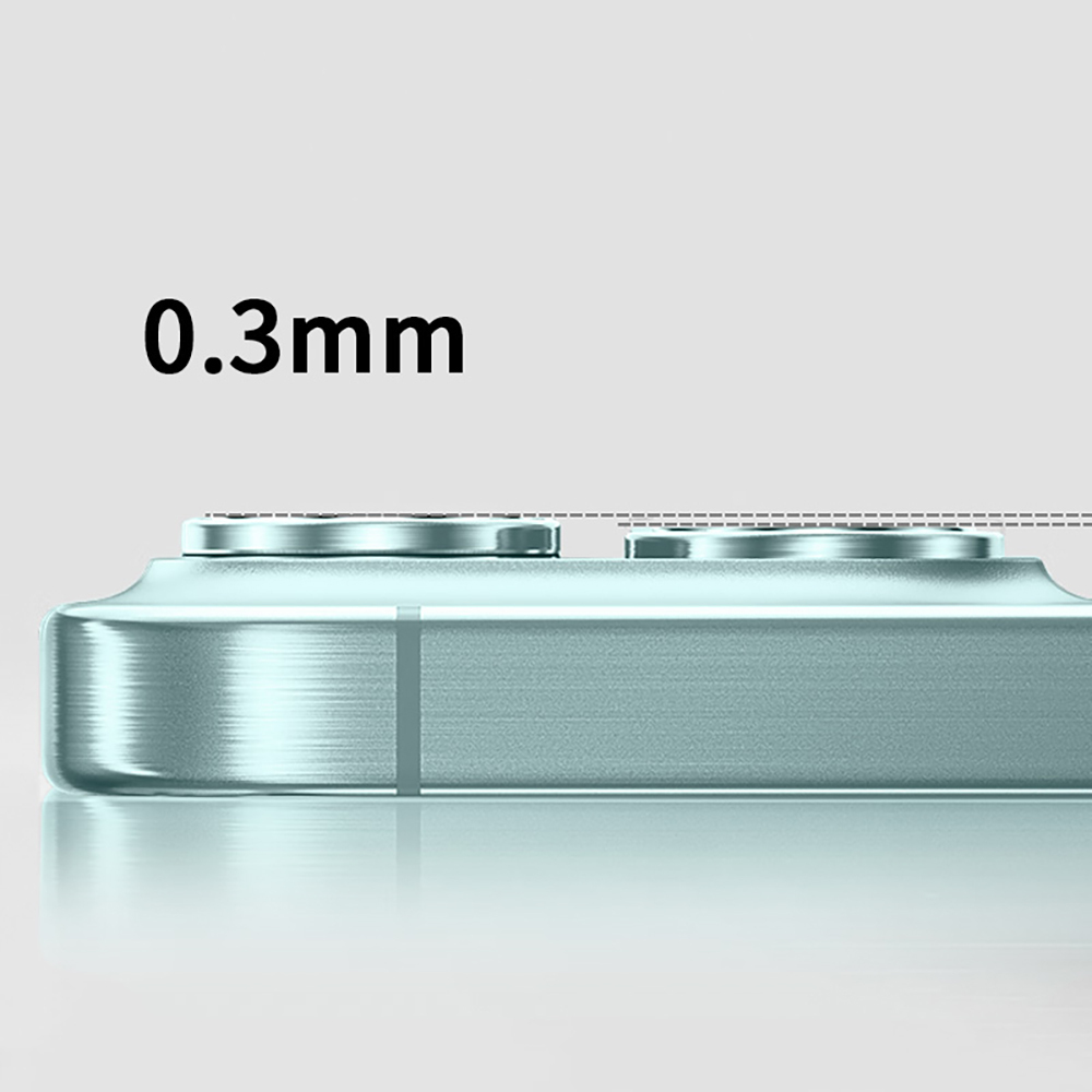 Apple iPhone 16 Uyumlu Zore Mikro Kamera Lens Koruyucu - 15