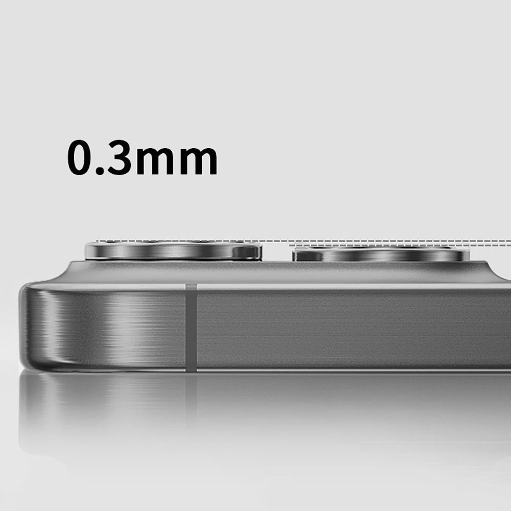 Apple iPhone 16 Pro Max Uyumlu Zore Mikro Kamera Lens Koruyucu - 11
