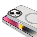 Apple iPhone 14 Plus Uyumlu Kılıf Mat Arka Yüzey Wireless Şarj Özellikli Zore Flet M-safe Kapak - 2