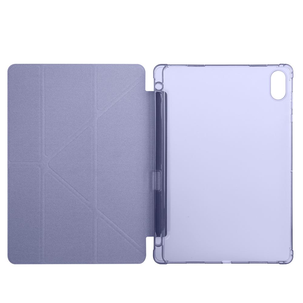 Honor Pad X8A Uyumlu Kılıf Zore Tri Folding Kalem Bölmeli Standlı Kılıf - 2
