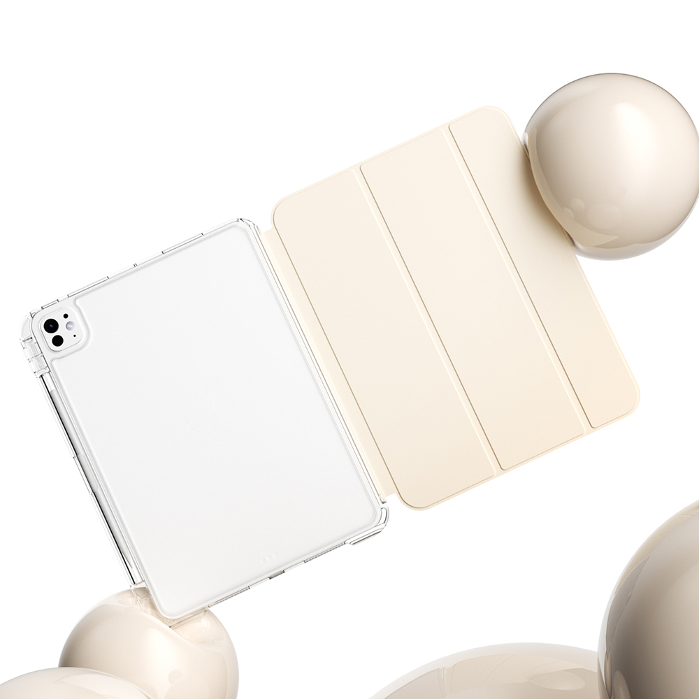 ​​Apple iPad Pro 13 2024 Uyumlu Kılıf Magnetik Ayrılabilen Airbagli Zore Sliding Tablet Kılıfı - 8