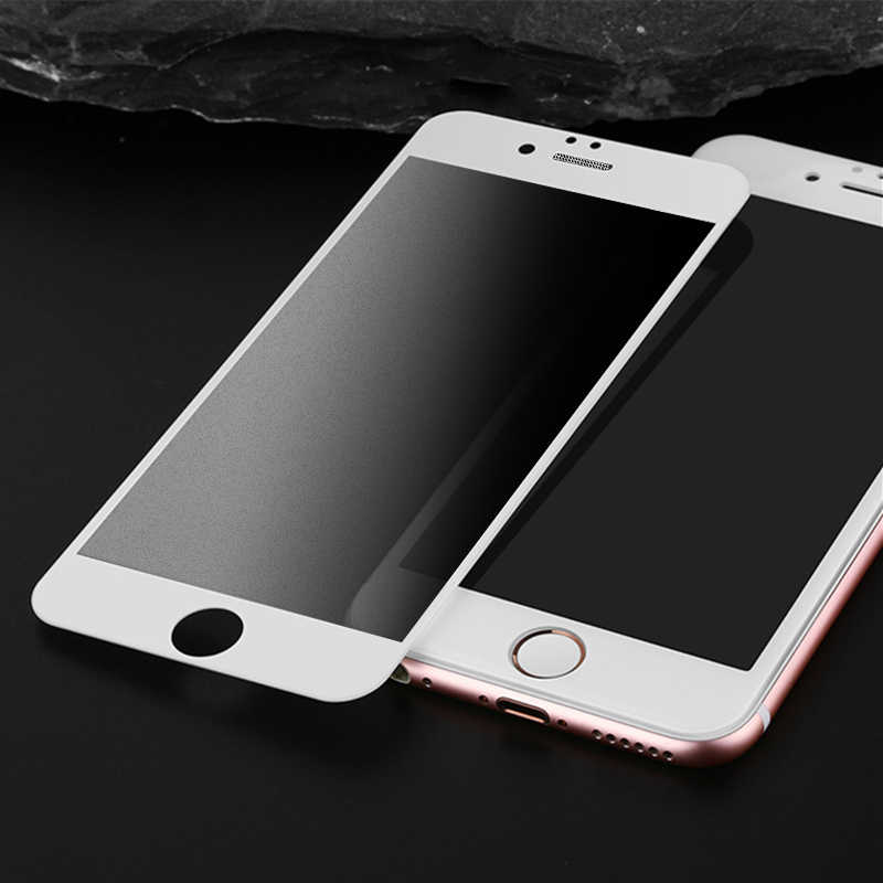 Apple iPhone SE 2020 Uyumlu Zore Anti-Dust Mat Privacy Temperli Ekran Koruyucu - 9