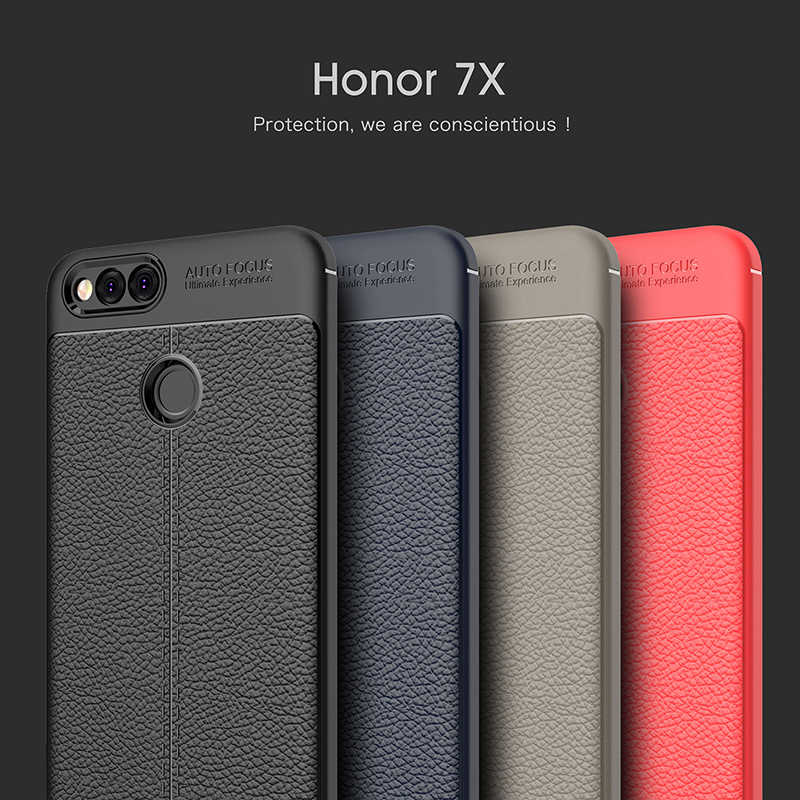 Huawei Honor 7X Uyumlu Kılıf Zore Niss Silikon Kapak - 1