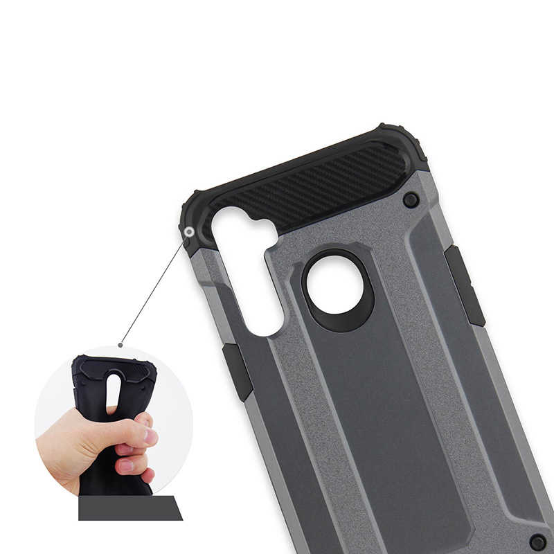 Realme 6İ Uyumlu Kılıf Zore Crash Silikon Kapak - 3