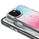 Apple iPhone 14 Uyumlu Kılıf Simli Desenli Parlak Zore Task Kapak - 3