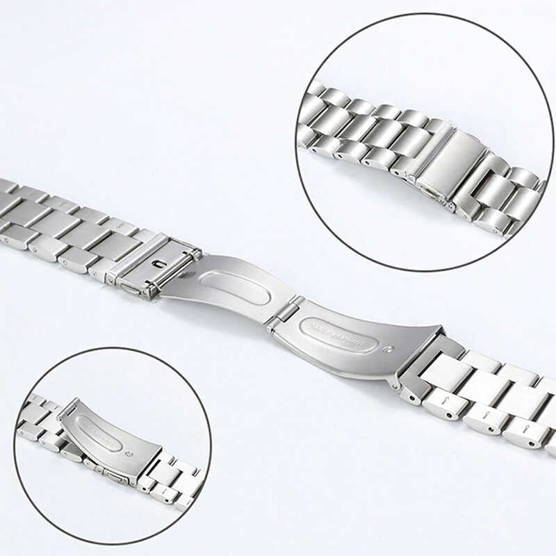 Samsung Gear S2 Uyumlu (20mm) KRD-04 Metal Kordon - 3
