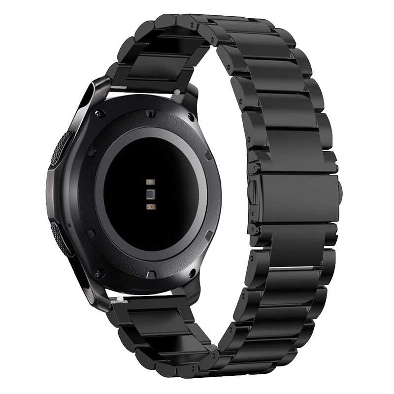 Samsung Gear S2 Uyumlu (20mm) KRD-04 Metal Kordon - 4