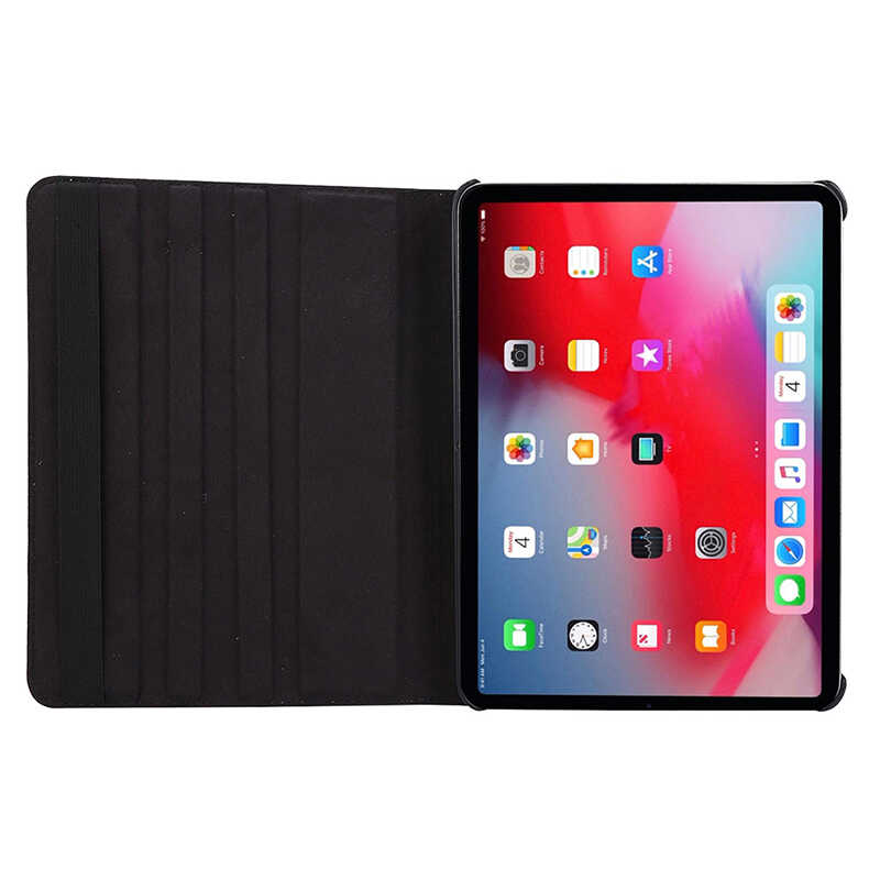 Apple iPad Pro 12.9 2020 Uyumlu (4.Nesil) Zore Dönebilen Standlı Kılıf - 3